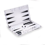 Modern Acrylic Backgammon Set