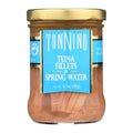 Tonnino Wild-Caught Yellowfin Tuna in Spring Water