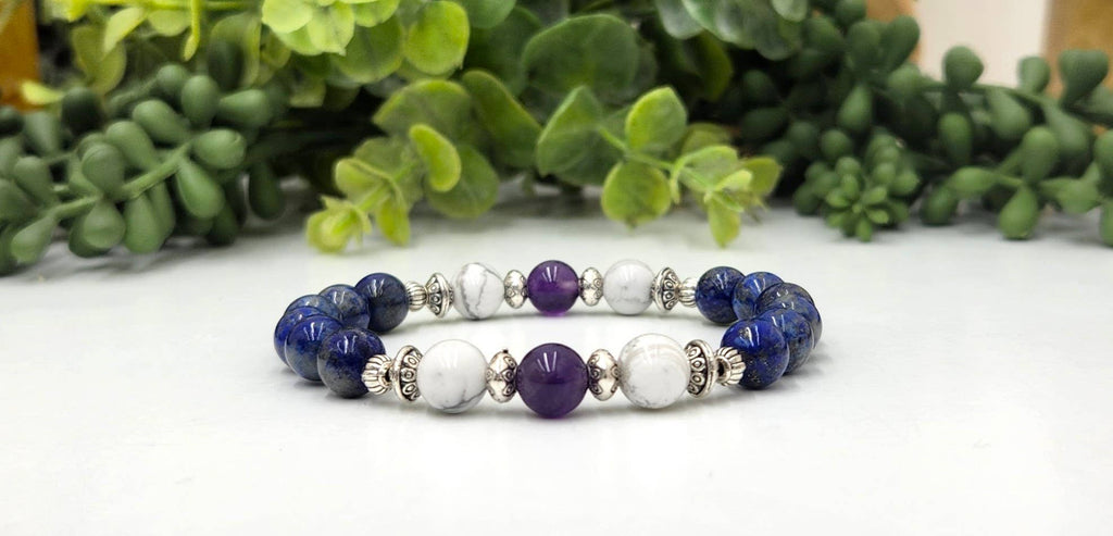 Mental Clarity Gemstone Intention Bracelet