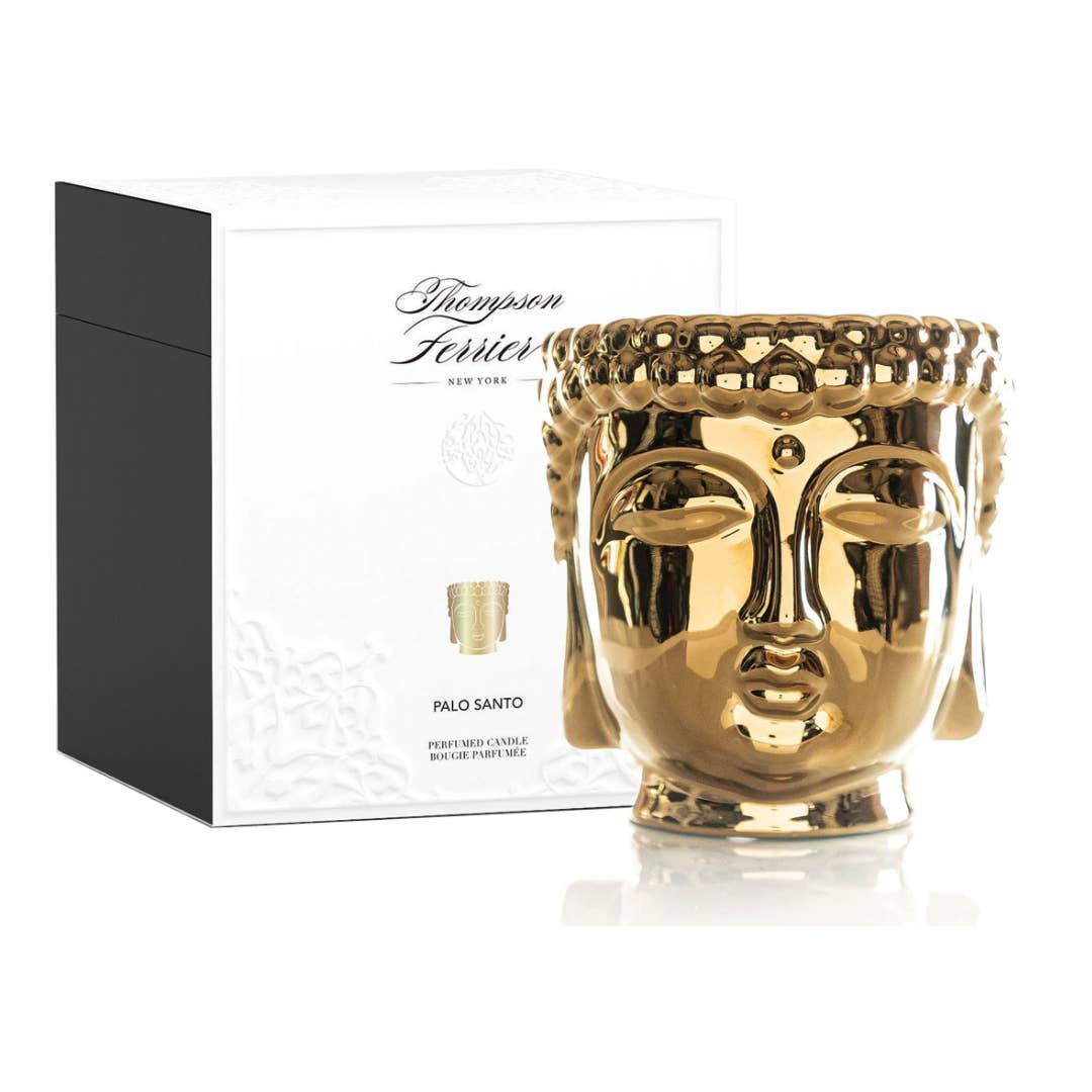 Gold Buddha Palo Santo Candle
