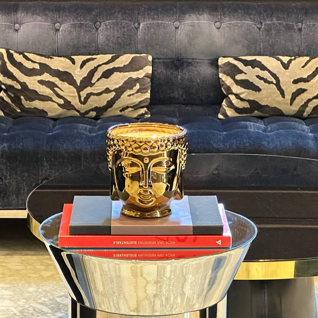 Gold Buddha Palo Santo Candle