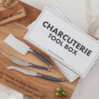 Artisan Stainless Steel Charcuterie Knife Set (3-Piece Gift Box)