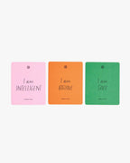 Mindful Affirmations for Kids (with Wooden Stand)