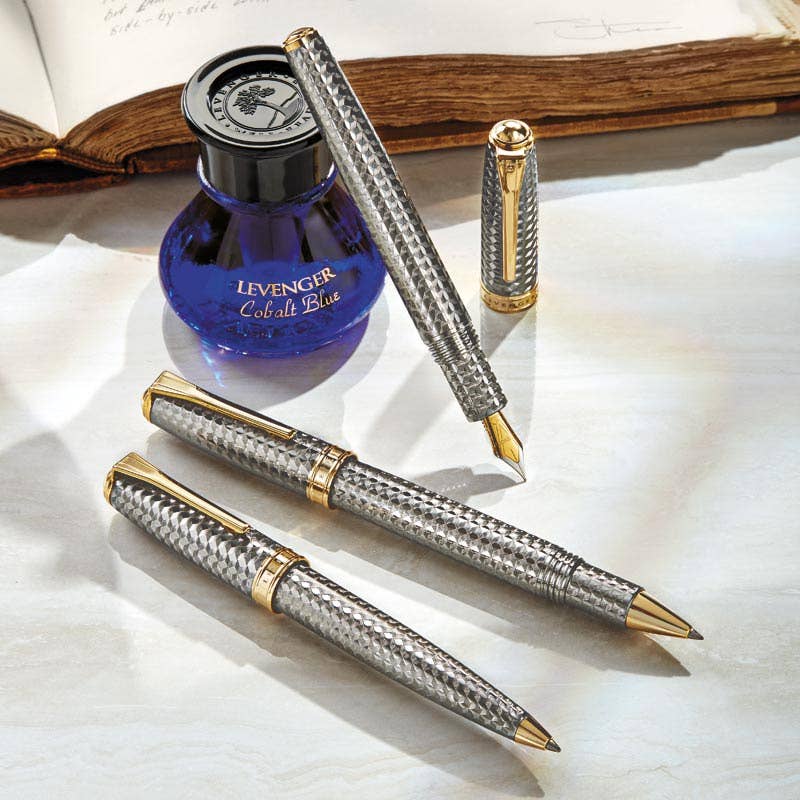 True Writer® 20th Anniversary Guilloche Herringbone Fountain Pen