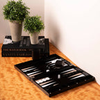 Modern Acrylic Backgammon Set