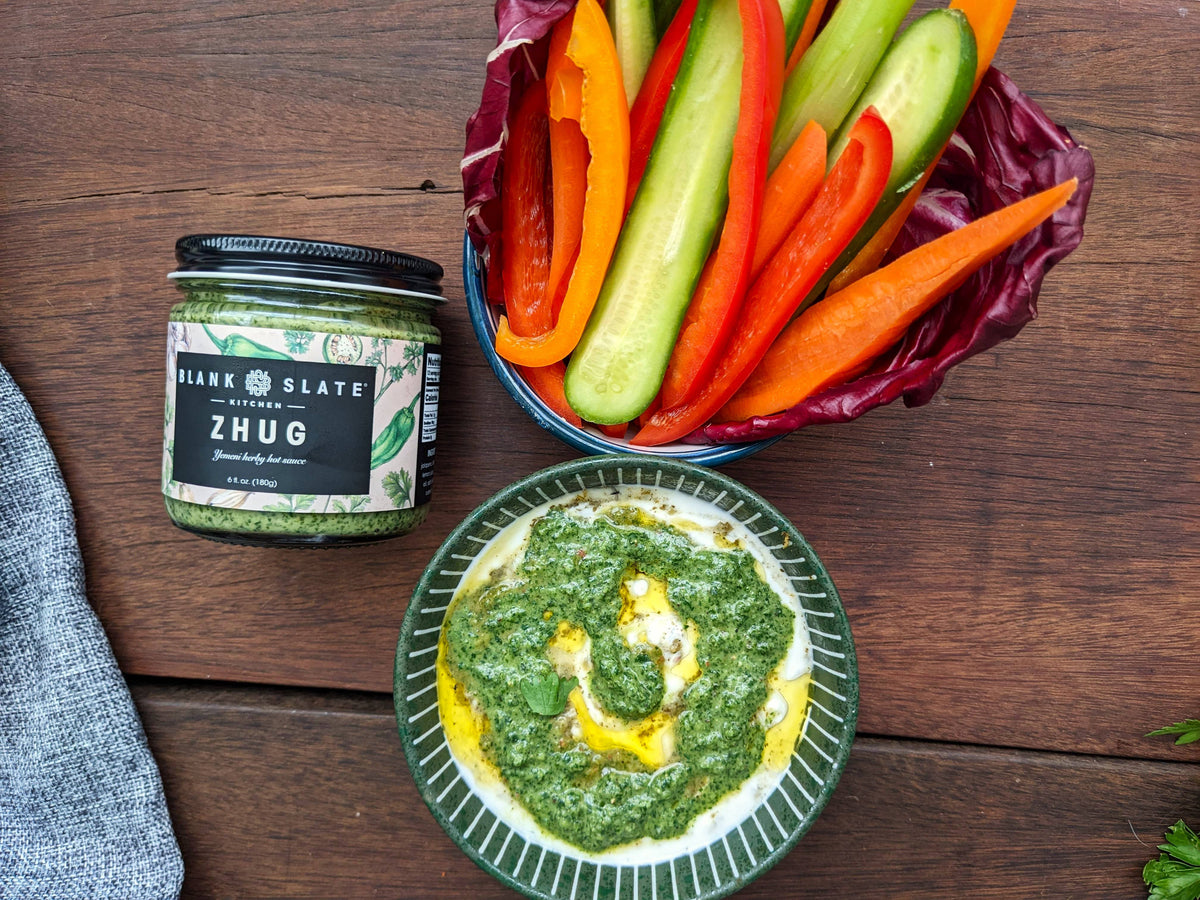 Zhug Herby Hot Sauce (Middle Eastern Chimichurri)