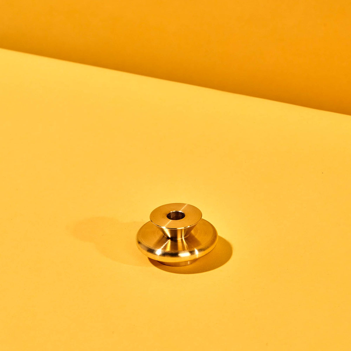 XS Solid Brass Slim Candle Holder