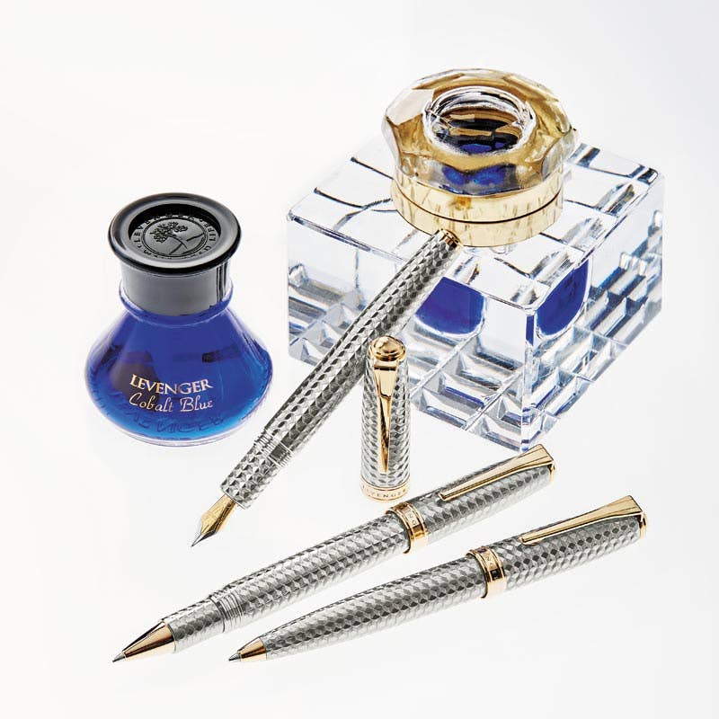True Writer® 20th Anniversary Guilloche Herringbone Fountain Pen