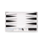 Modern Acrylic Backgammon Set