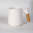 Porcelain Tea Mug with Infuser & Lid