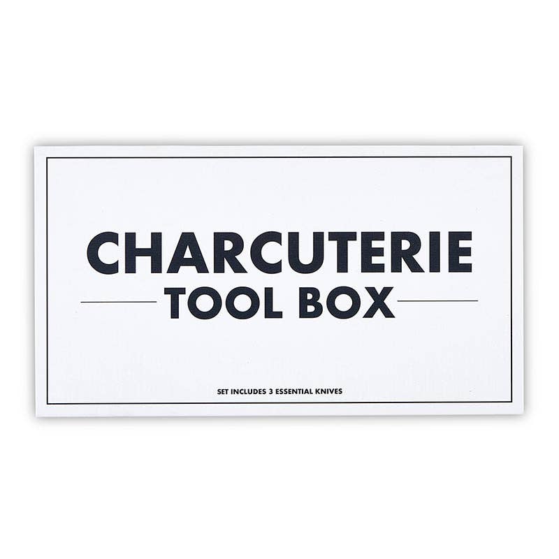 Artisan Stainless Steel Charcuterie Knife Set (3-Piece Gift Box)