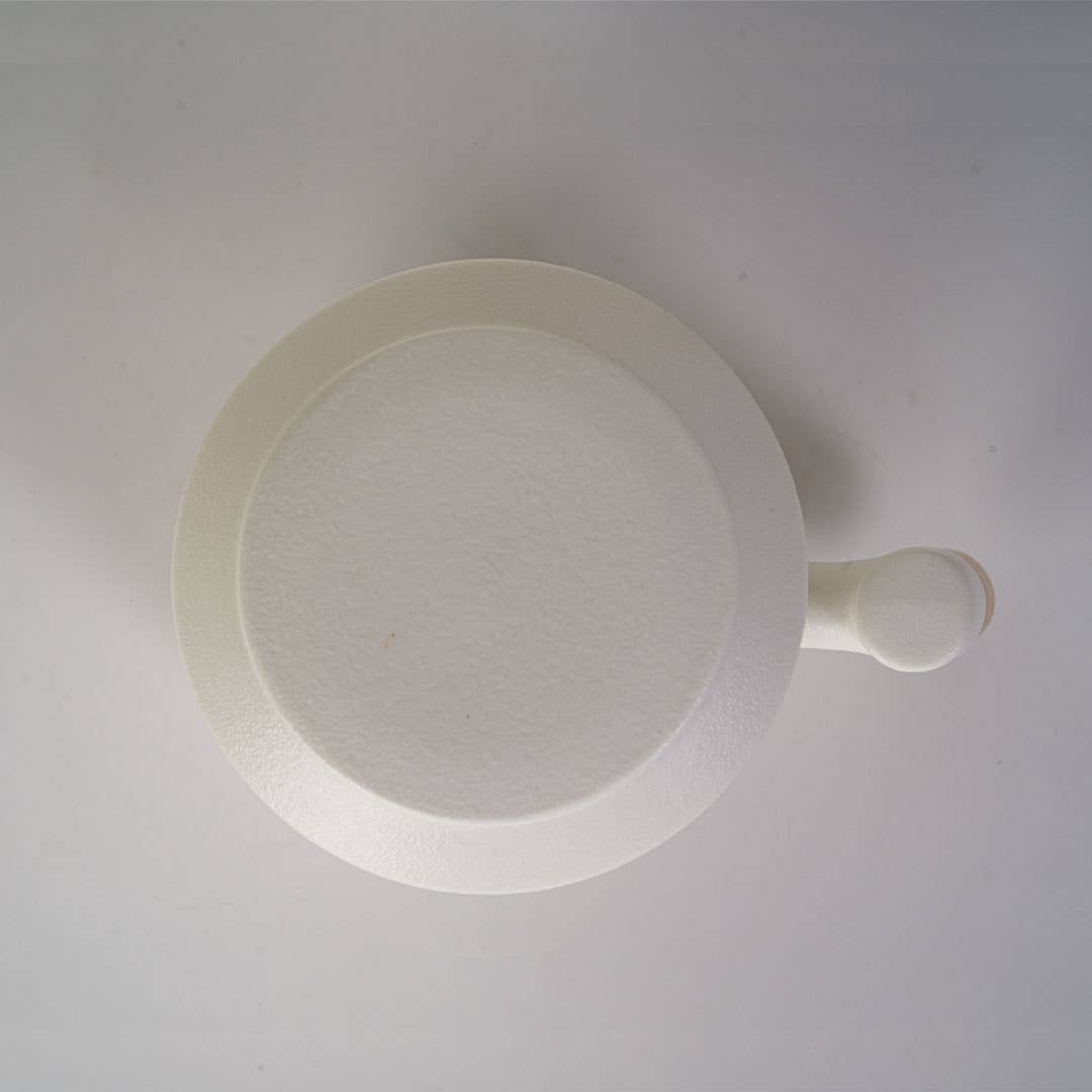 Porcelain Tea Mug with Infuser & Lid