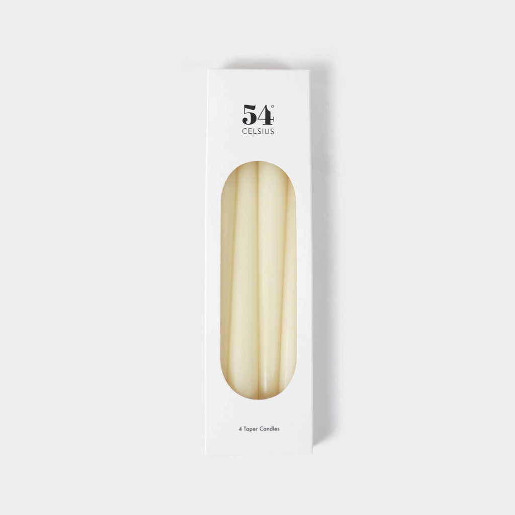 10" Hand-Poured Taper Candles (Pack of 4)