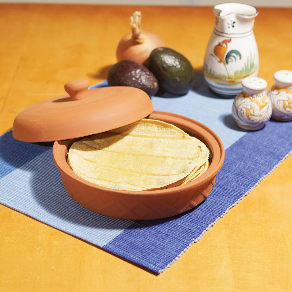 Terra Cotta Tortilla & Flatbread Warmer