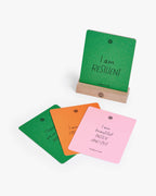 Mindful Affirmations for Kids (with Wooden Stand)