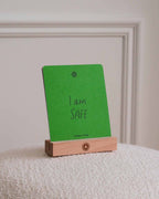 Mindful Affirmations for Kids (with Wooden Stand)