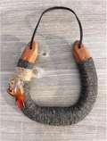 Up-cycled LUCKY horseshoe - Phoenix