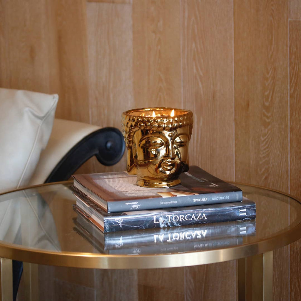 Gold Buddha Palo Santo Candle