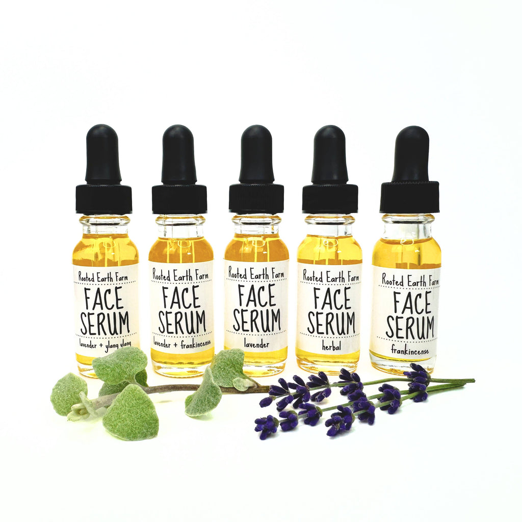 Herbal Face Serum - 1/2 oz - 5 Scent Options