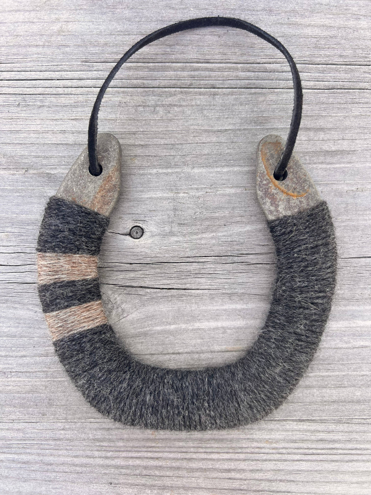 Up-cycled LUCKY horseshoe - Marine Layer
