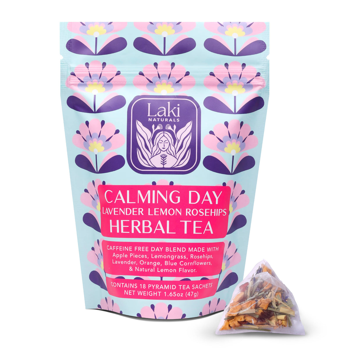Dreamy Night Herbal Tea with Valerian, Lavender & Lemon Balm