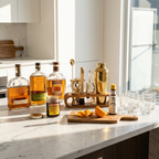 Kiyo Home 10-Piece Cocktail Bar Tool Set with Bamboo Stand
