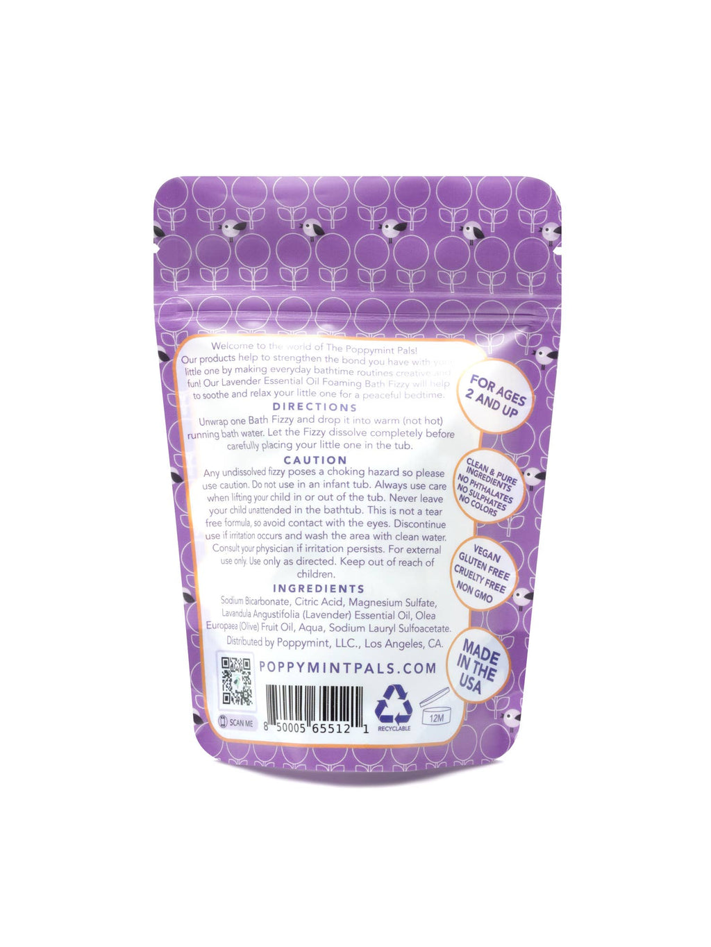 Sleepytime Foaming Bath Fizzies