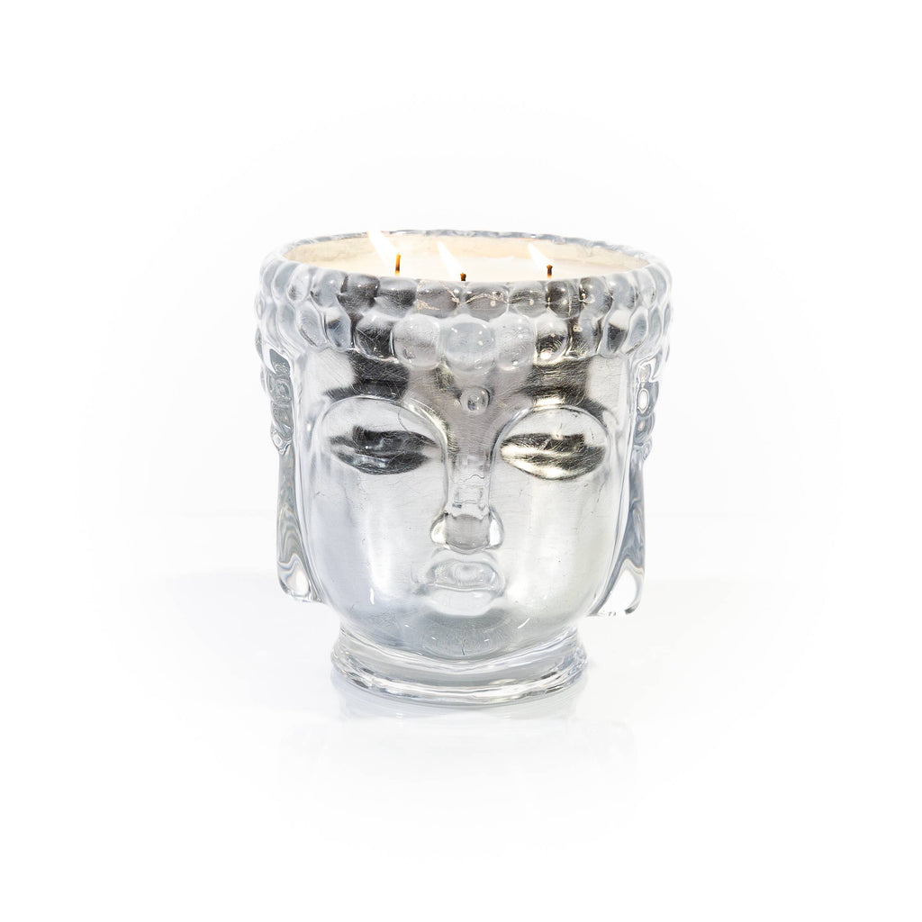 Silver Buddha Peony & Ginger Candle