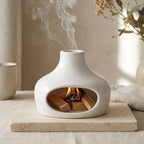 Palo Santo & Sage Ceramic Chimney Burner