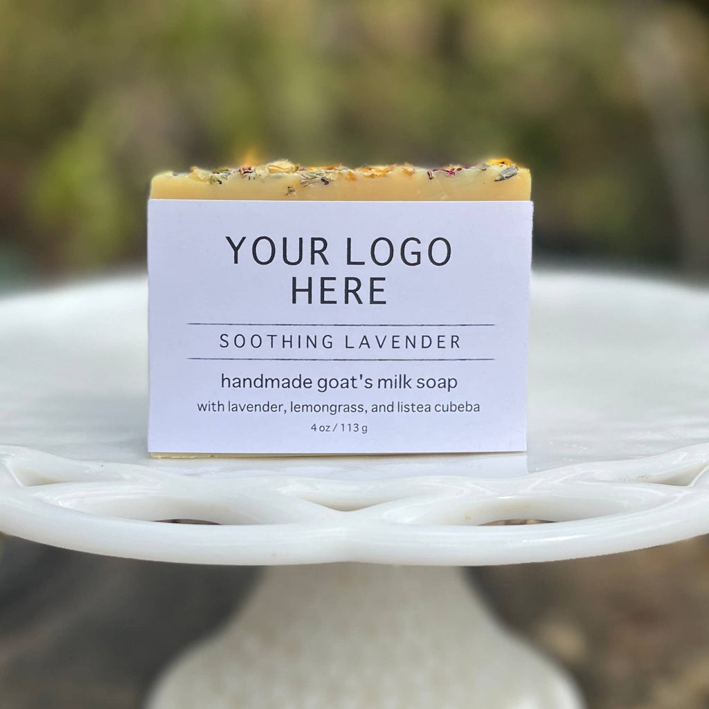 Private Label Goats Milk Soap Style 2 - with your logo!: Seaside Bay