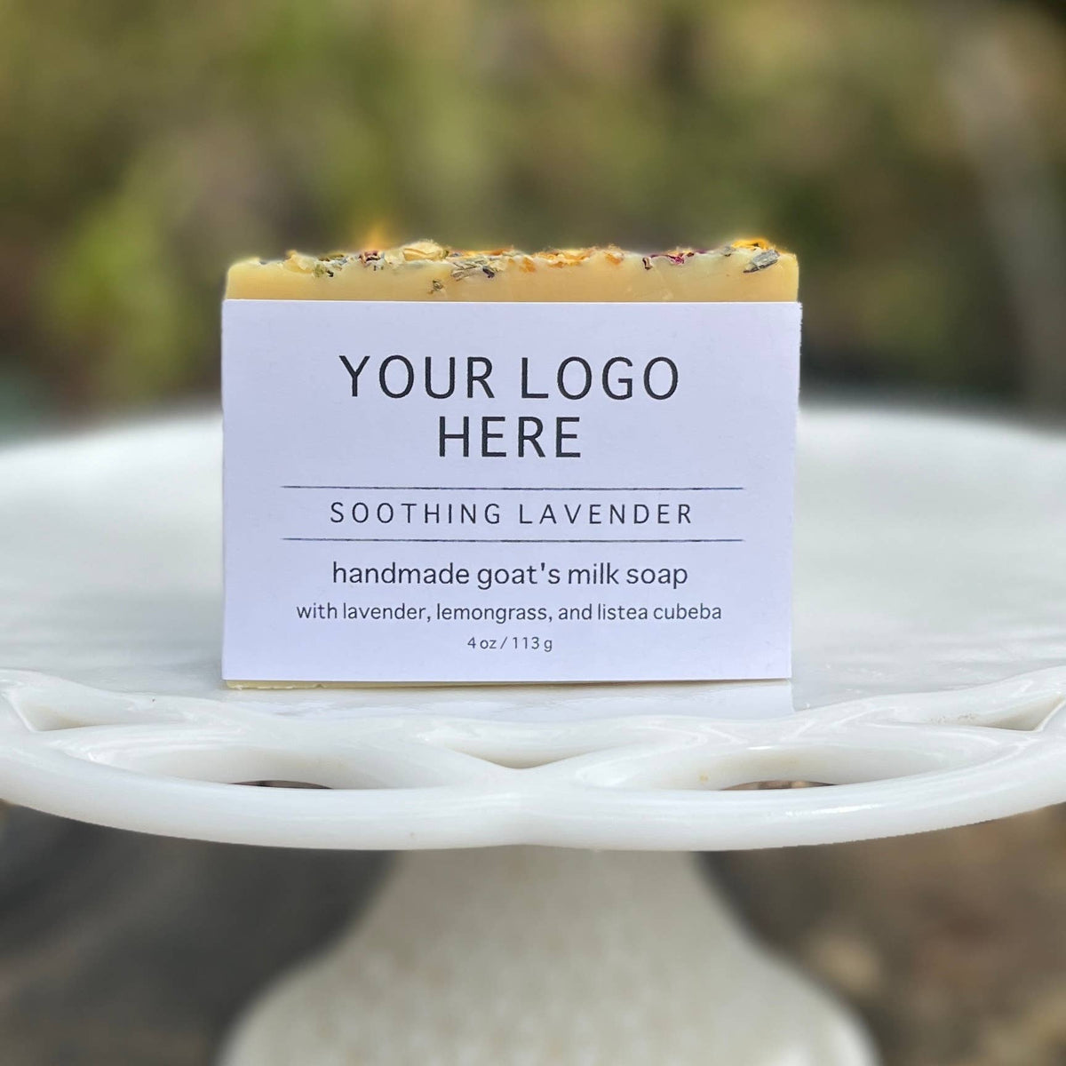 Private Label Goats Milk Soap Style 2 - with your logo!: Seaside Bay