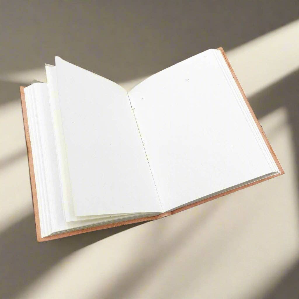 "In The End, We All Become Stories" Margaret Atwood Leather Journal