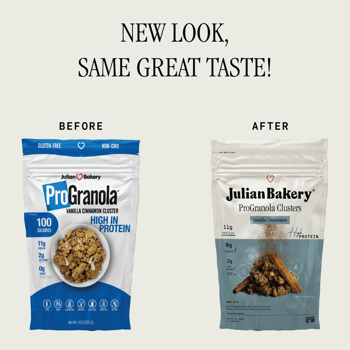 ProGranola® Vanilla Cinnamon Cluster 9oz