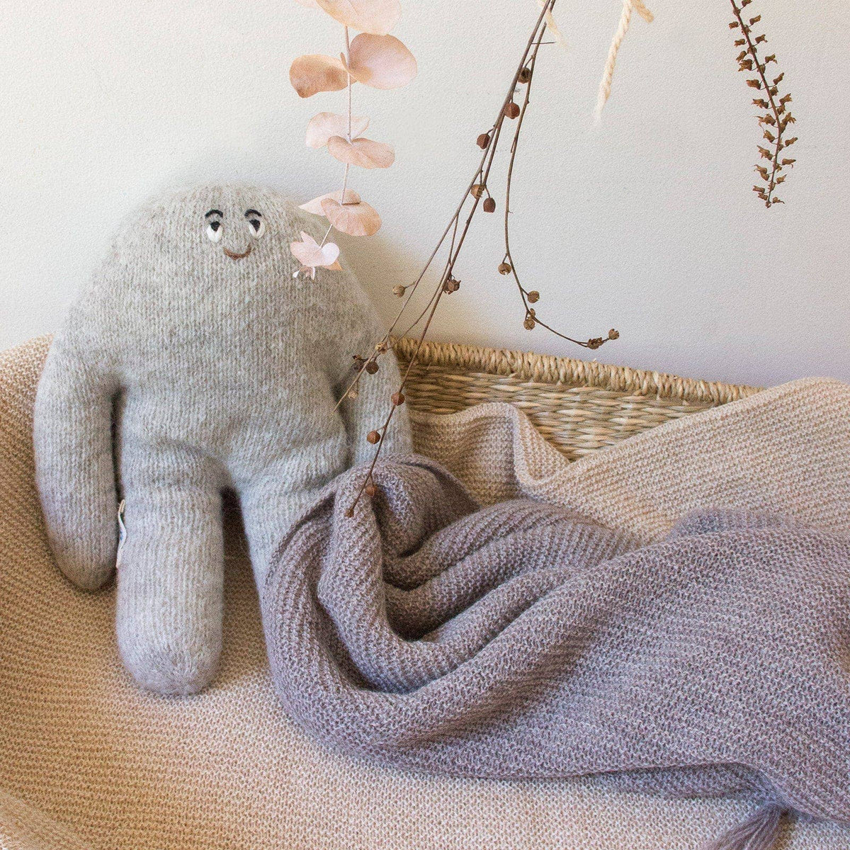 Organic Baby Alpaca Little Monster "Whisper"