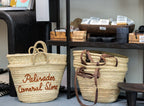 Hand-Embroidered PGS French Market Basket