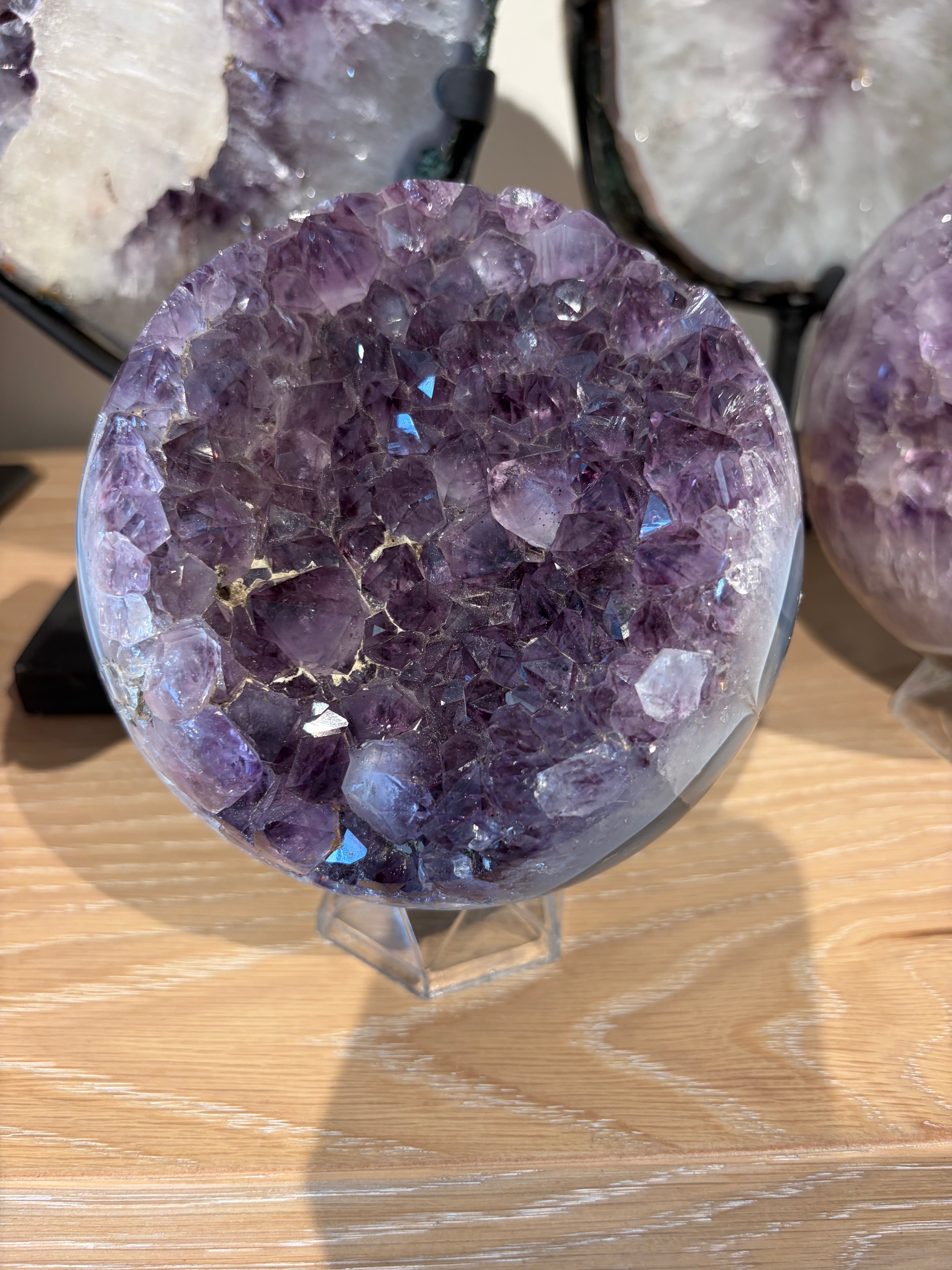 large Amethyst Crystal Ball