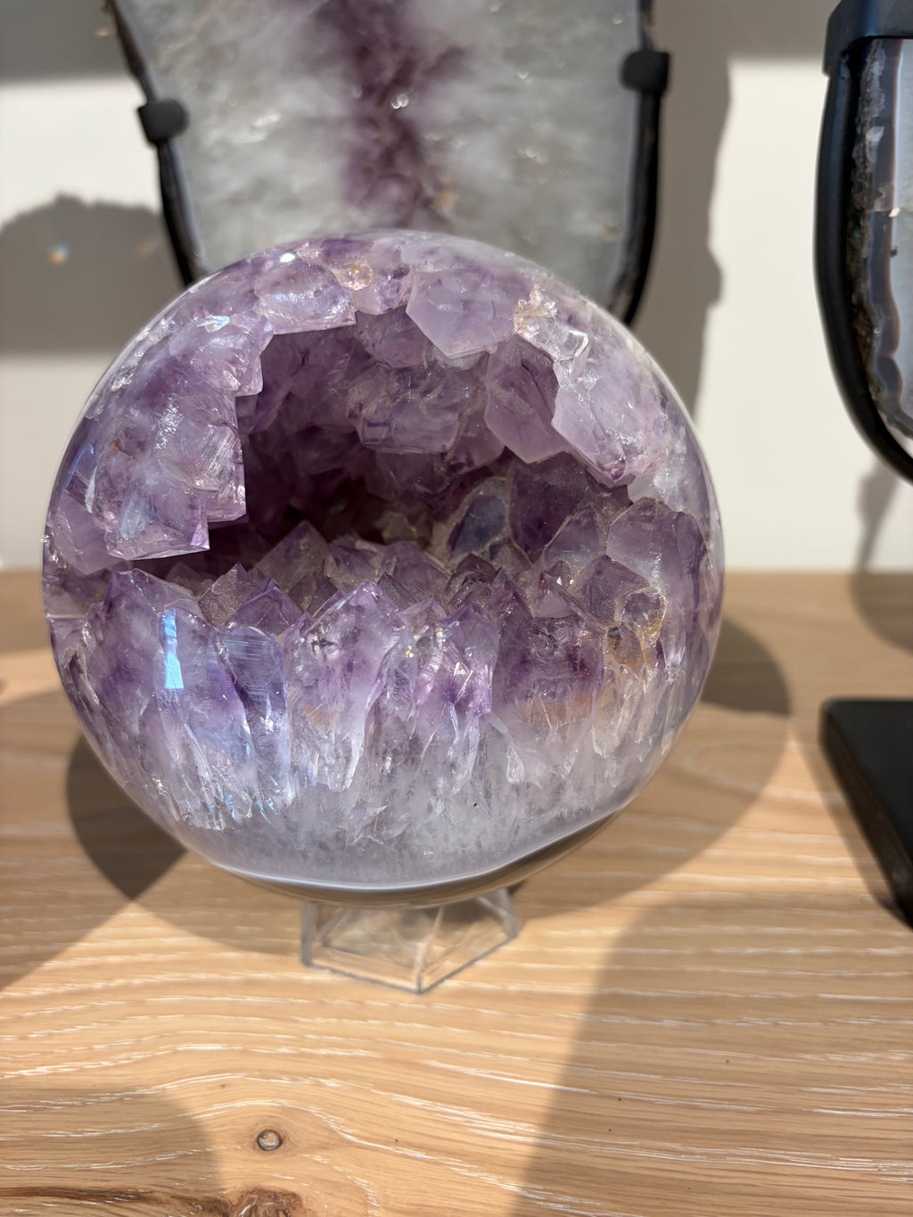 large Amethyst Crystal Ball