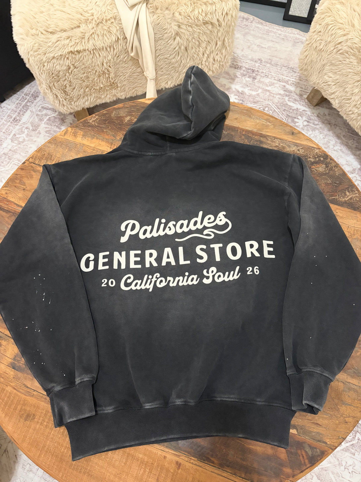 Special Edition "California Soul" Paint Splatter Hoodie