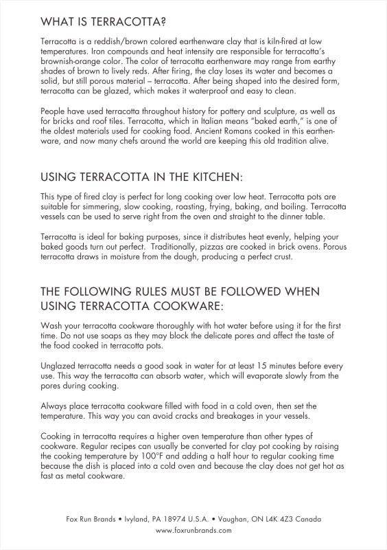 Classic Terra Cotta Garlic Baker & Roaster