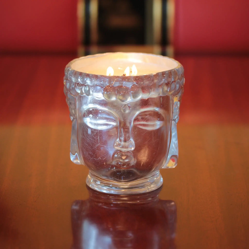 Silver Buddha Peony & Ginger Candle