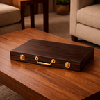 Luke Wenge Wood Backgammon Set