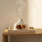 Palo Santo & Sage Ceramic Chimney Burner