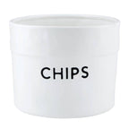 Ceramic Chip Serving Bowl