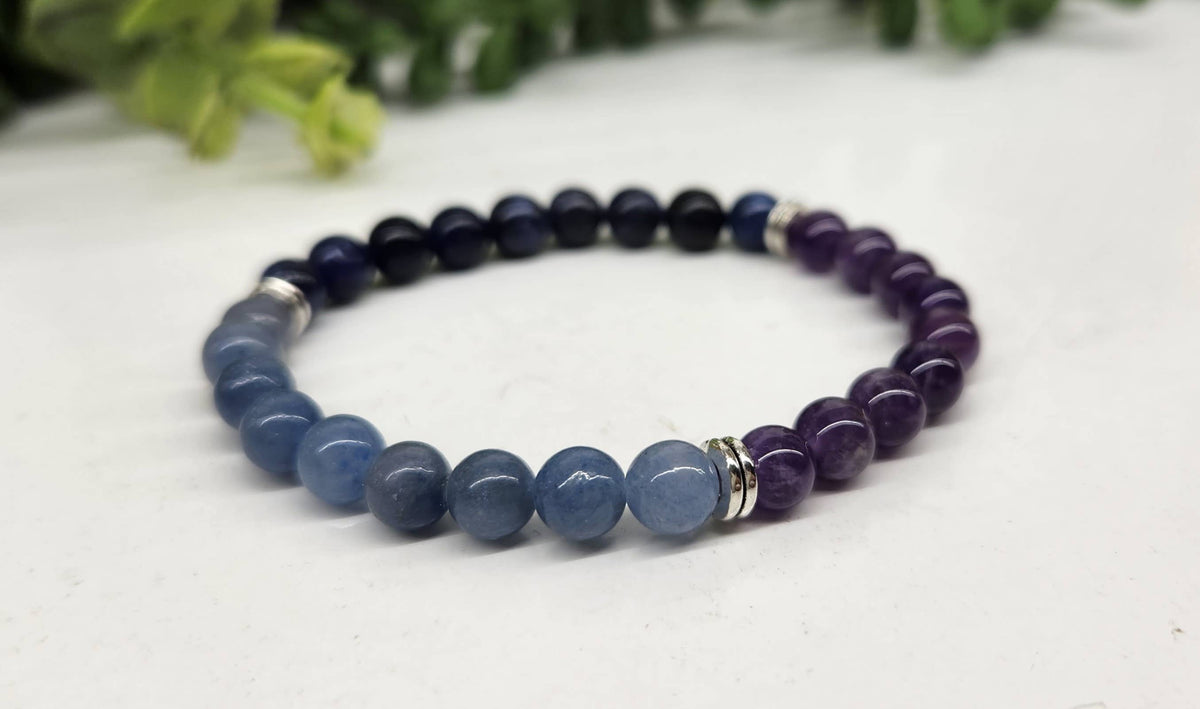 Children’s Anxiety Relief Gemstone Intention Bracelet
