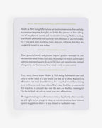 Mindful Affirmations: Health & Well-being (with Wooden Stand)