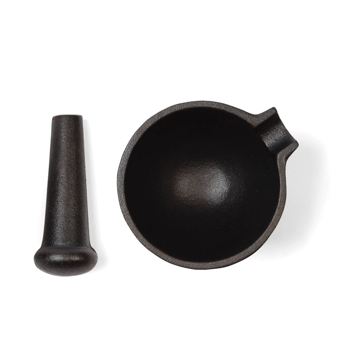 Cast Iron Mortar & Pestle Set