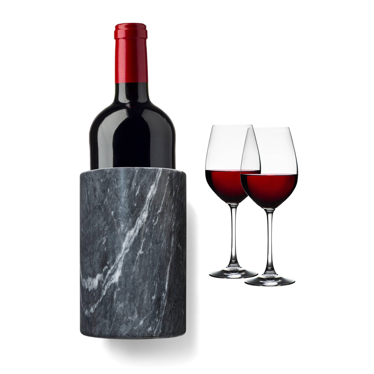Natural Marble Wine Chiller & Utensil Crock
