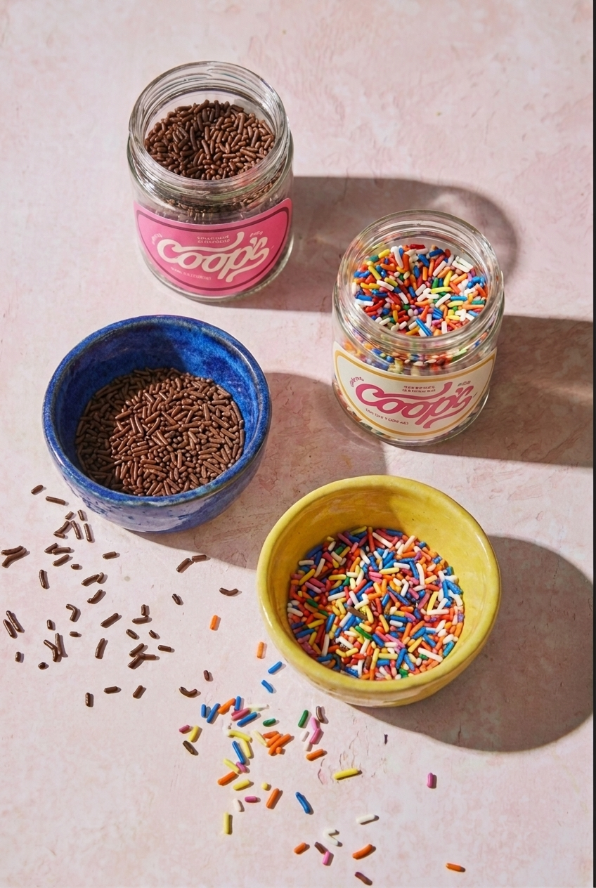 Coop's All-Natural Rainbow Sprinkles