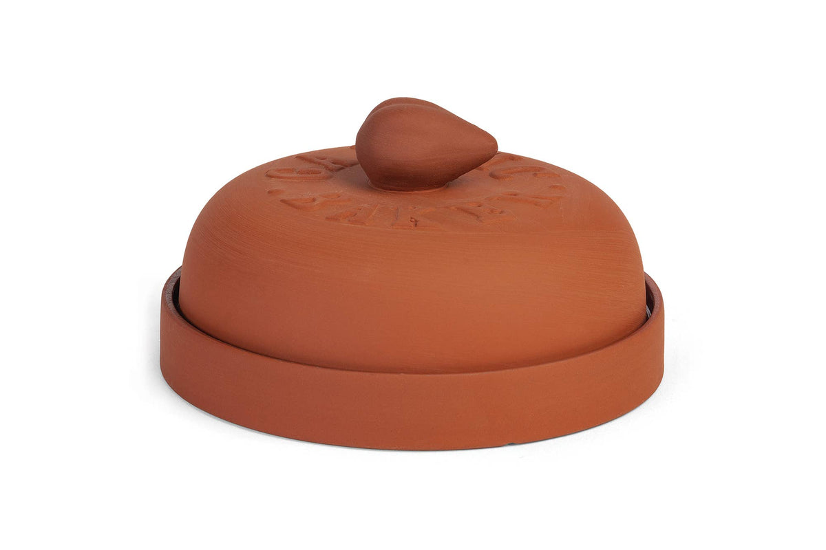 Classic Terra Cotta Garlic Baker & Roaster